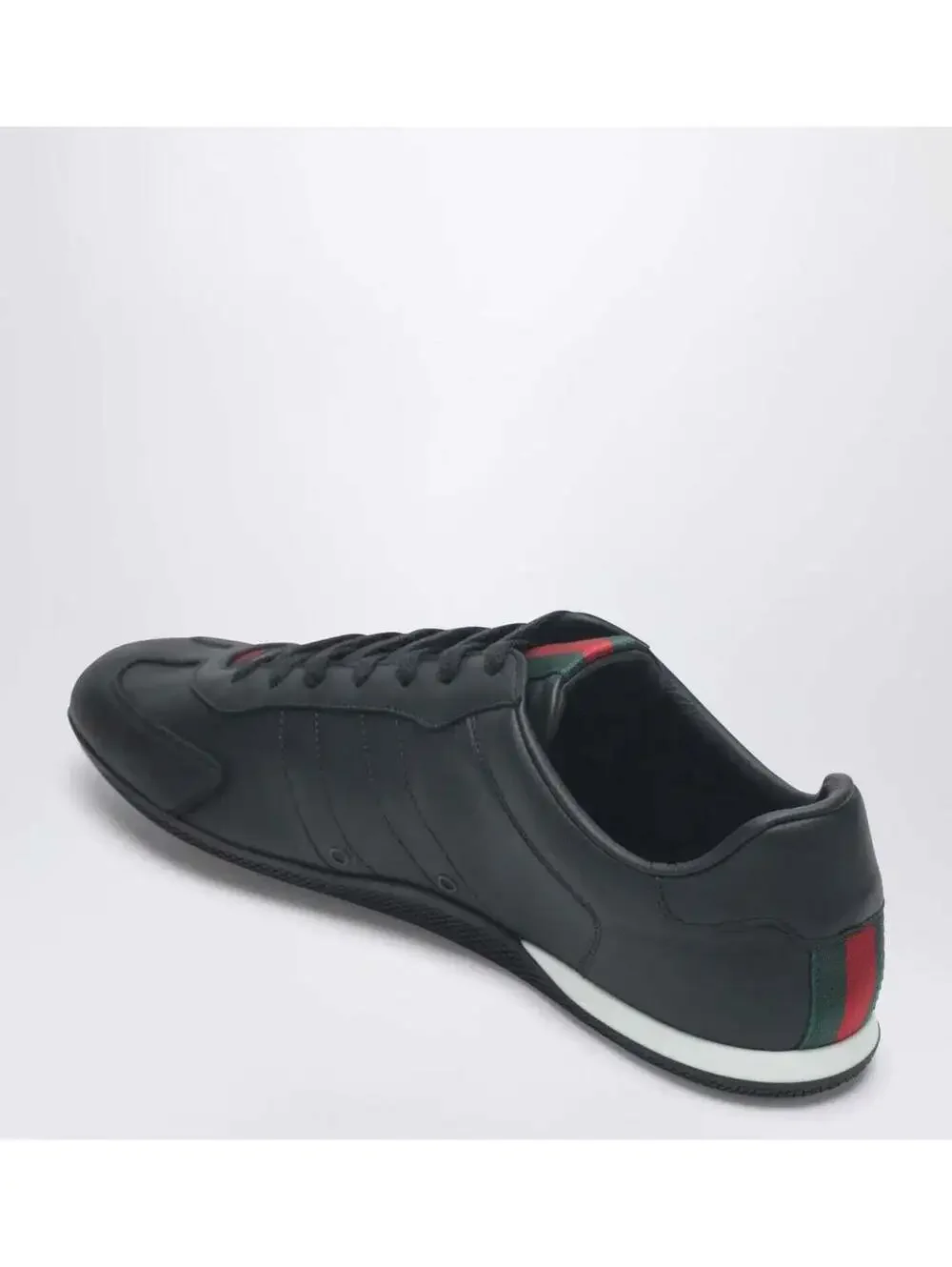Gucci Shift Leather Sneakers (120)(PLEASE REQUEST YOUR SIZE BEFORE PURCHASING)